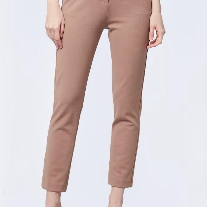 The Executive Skinny Fit Knit Pants Black