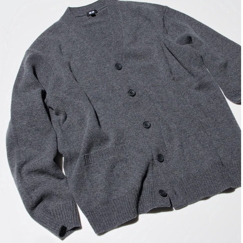 Cardigan uniqlo wool L bundle 2 pcs