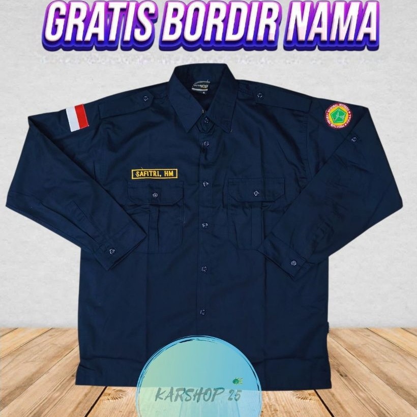 KEMEJA PPNI LENGAN PANJANG TERBARU SERAGAM PPNI ATASAN BAJU PPNI KEMEJA KERJA PPNI