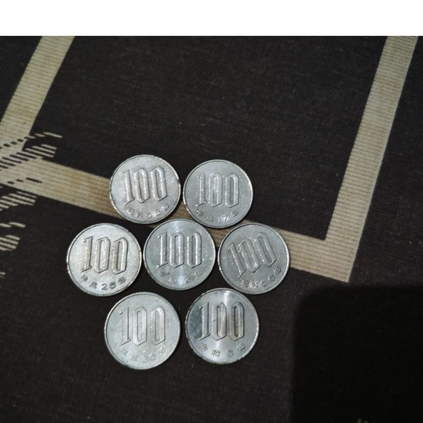 Koin YEN JEPANG (100 Cent Japanese YEN)