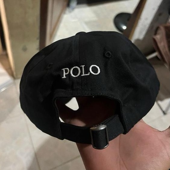 PALING MURAH CAP / TOPI POLO BEAR - BLACK ORIGINAL **