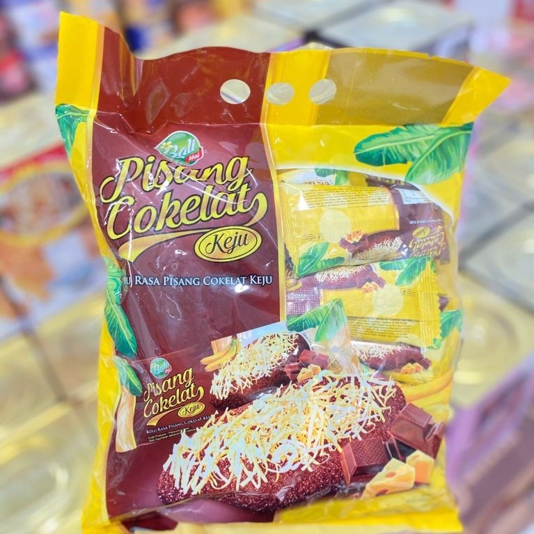 1 dus  BALIHAI BOLU PISANG COKLAT KEJU 10GR EXP. APRIL 2027 ( 1 DUS ISI 6 BAG ) ( 1 BAG ISI 24 PCS )