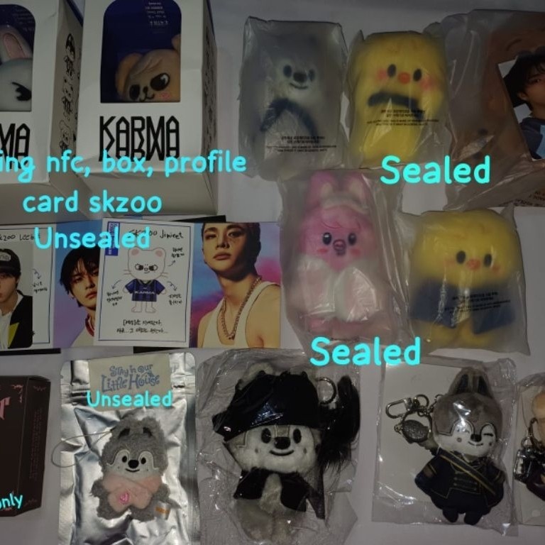 [DISKON BACA DESKRIPSI] Wts Aab Skzoo Official StrayKids Wolfchan, Bokkari, Puppym, Leebit, Dwaekki,