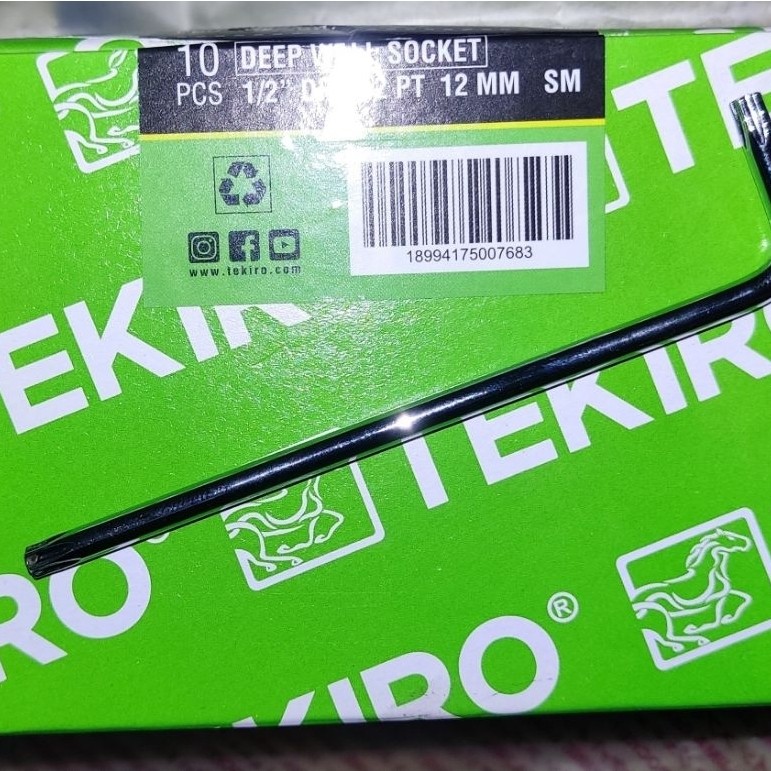 Kunci TORX Bintang L5 lubang tengah