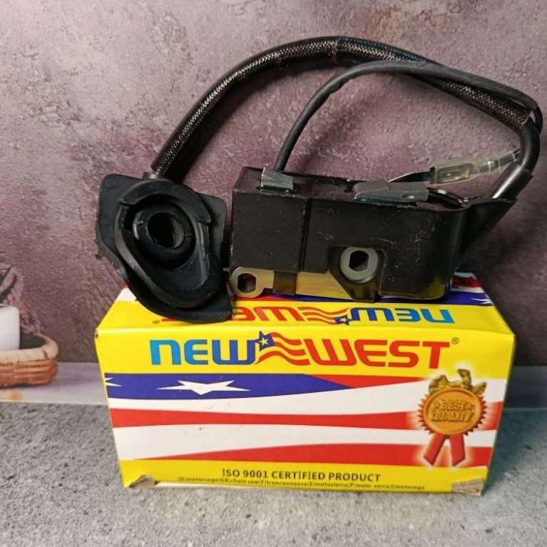 CDI SINSO 5200 5800 NEWWEST/KUIL SINSO 5200 5800 NEWWEST ASLI/IGNITION COIL CHAINSAW 5200 5800 NEWWE