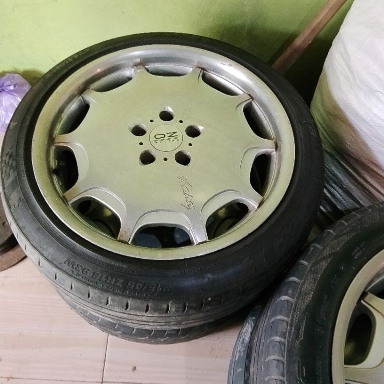 jual velg plus ban  (velg mercy r18)