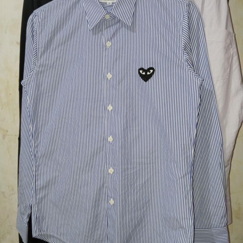 kemeja salur play cdg
