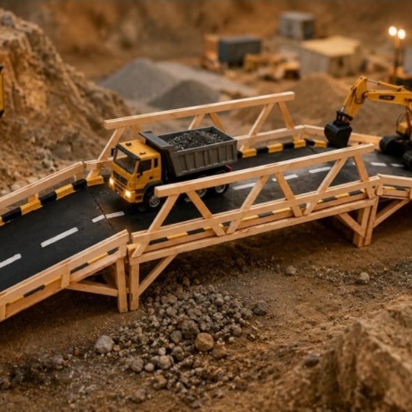 jembatan miniatur