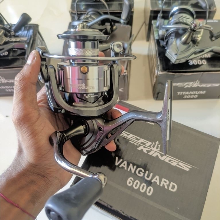 REEL SEAKING SEA AND KING VANGUARD 6000 POWER HANDLE