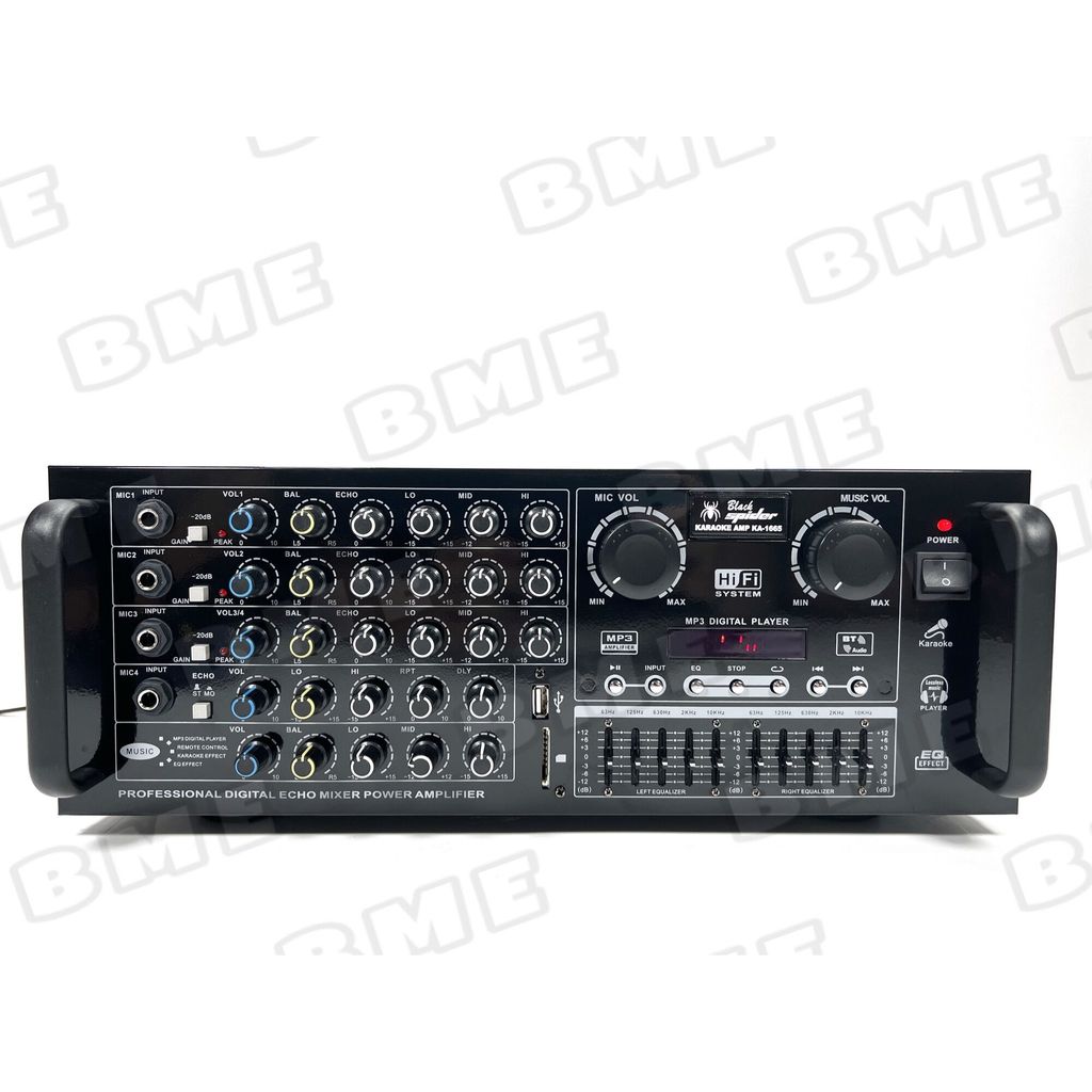 AMPLIFIER BLACK SPIDER KA1665 AMPLI BLACK SPIDER KA 1665 ORIGINAL