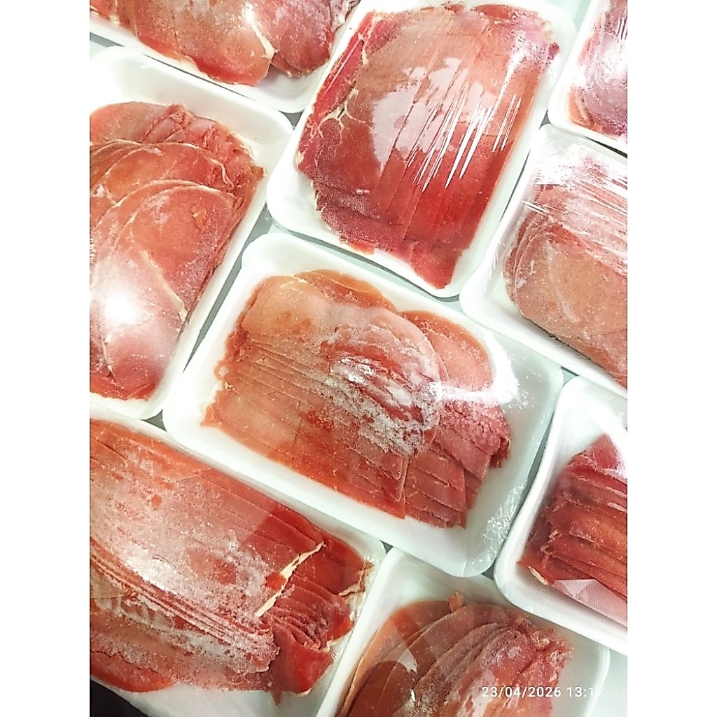 daging sapi slice tipis tanpa lemak/daging sapi iris tipis tanpa lemak/daging sapi sukiyaki/daging b