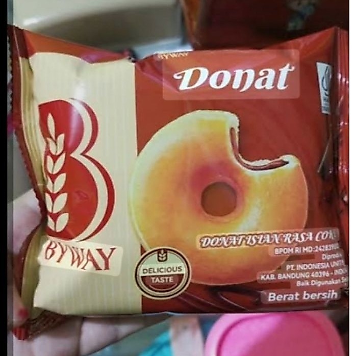 DONAT BYWAY RASA COKLAT