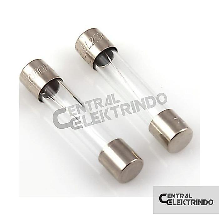 FUSE KACA KECIL| FUSE SEKRING KACA KECIL 250V isi 100 pcs 5 X 20mm - 0,5A