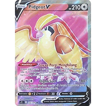 Pidgeot V SR S11 Indonesia