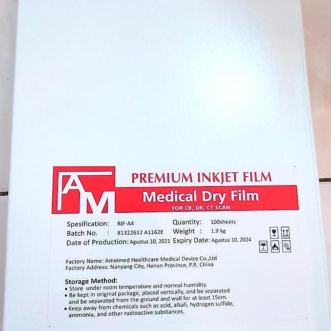 FILM INKJET PREMIUM/FILM DIGITAL INKJET/X-RAY/ MEDICAL DRY FILM