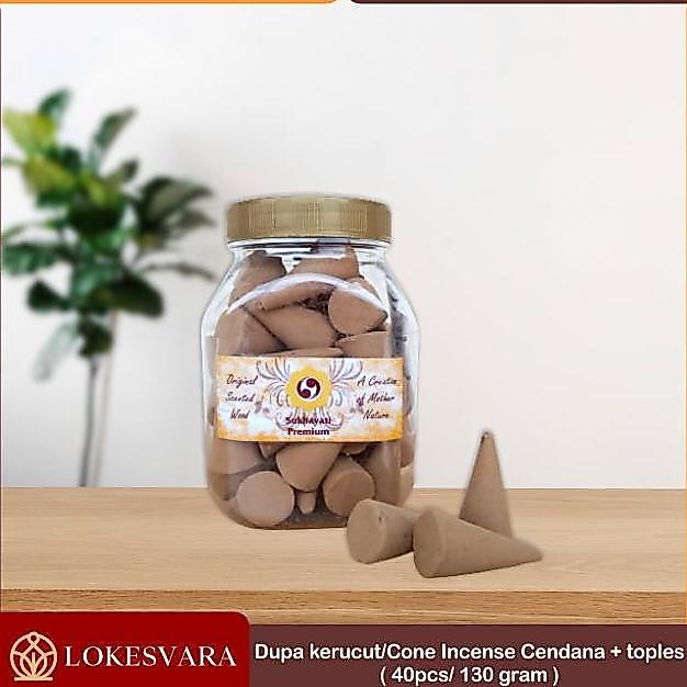 Dupa Hio Buhur Bukhur Kerucut Tumpeng Cone Cendana Premium Sukhavati pasi ori