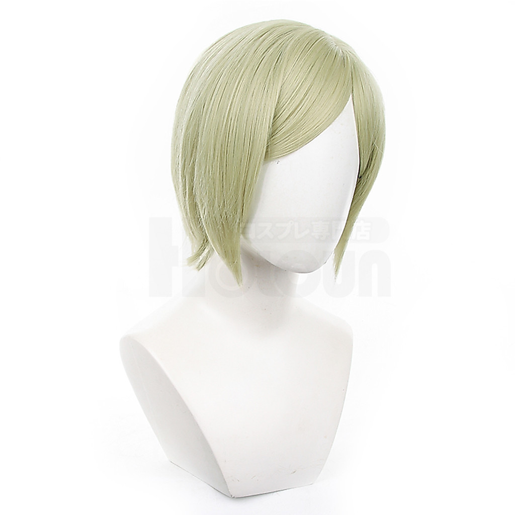 Holoun Jujutsu Jjk Anime Nanami Kento Cosplay Wig Rose Net Synthetic Fiber Adjustable Size Halloween