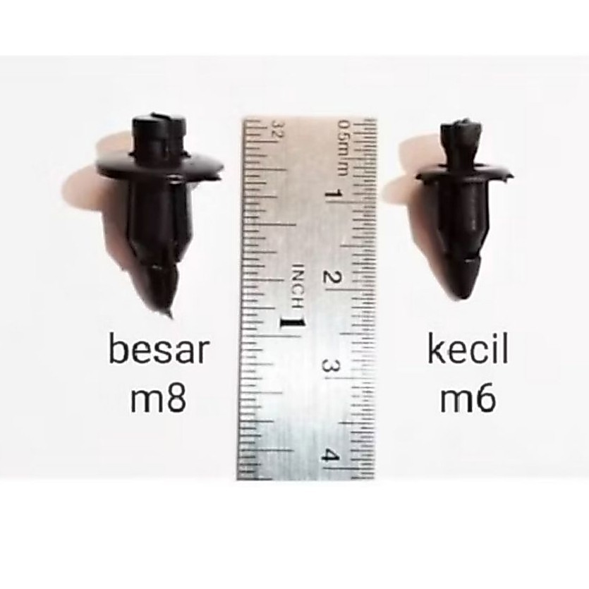 Baut Rivet Klip Plastik Motor Universal