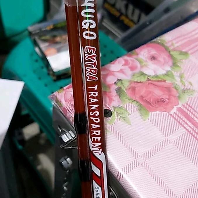 joran hugo xtra transparent drat 210 240 joran fiber bening