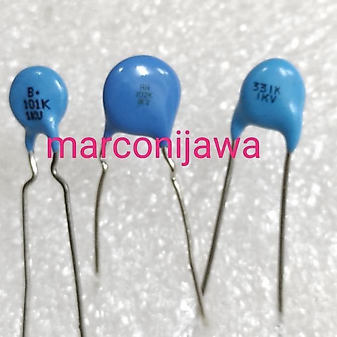 CAPASITOR 101K 1KV 100PF KERAMIK MJ27