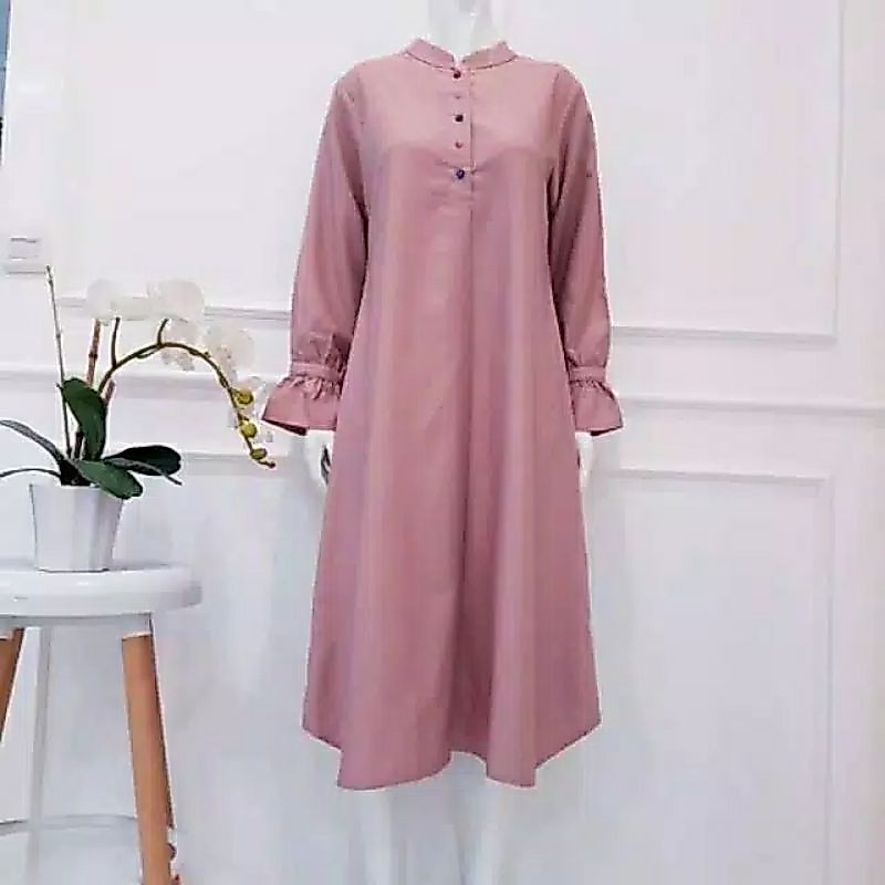 aura tunik - atasan wanita tunik - baju wanita casual terbaru