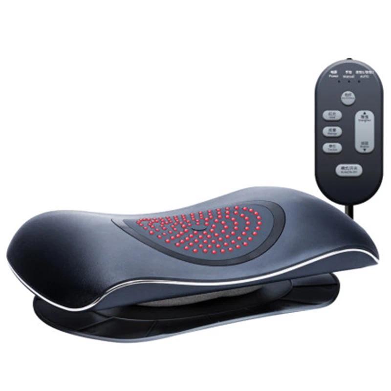 Electric lumbar traction device lumbar massager vibration massage machine lumbar support lumbar fati