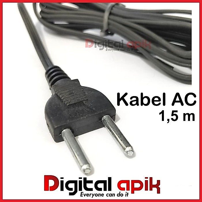 Kabel AC 220V SNI Buntung Kabel Power Listrik PLN Jack Steker Colokan