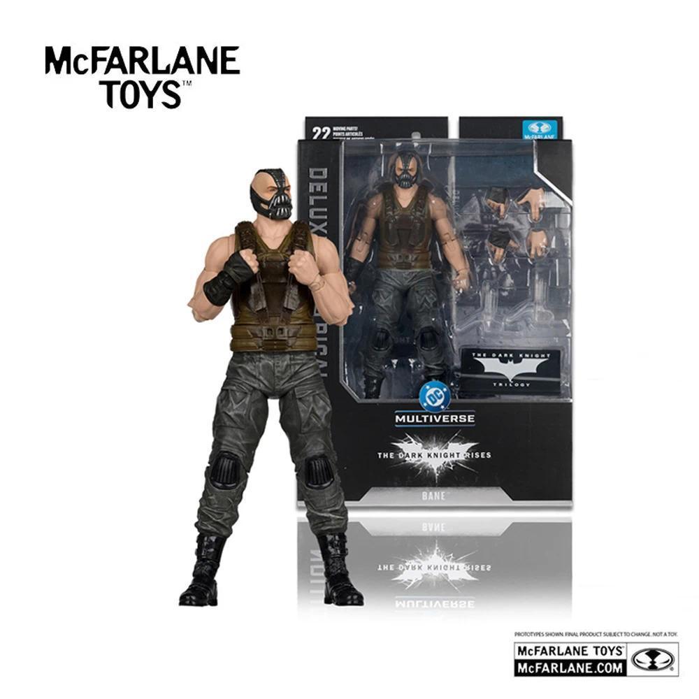 McFarlane Toys Dark Knight Rises 7in-Bane Action Figure Dc Theatrical Deluxe BANE Model Doll DC Mult