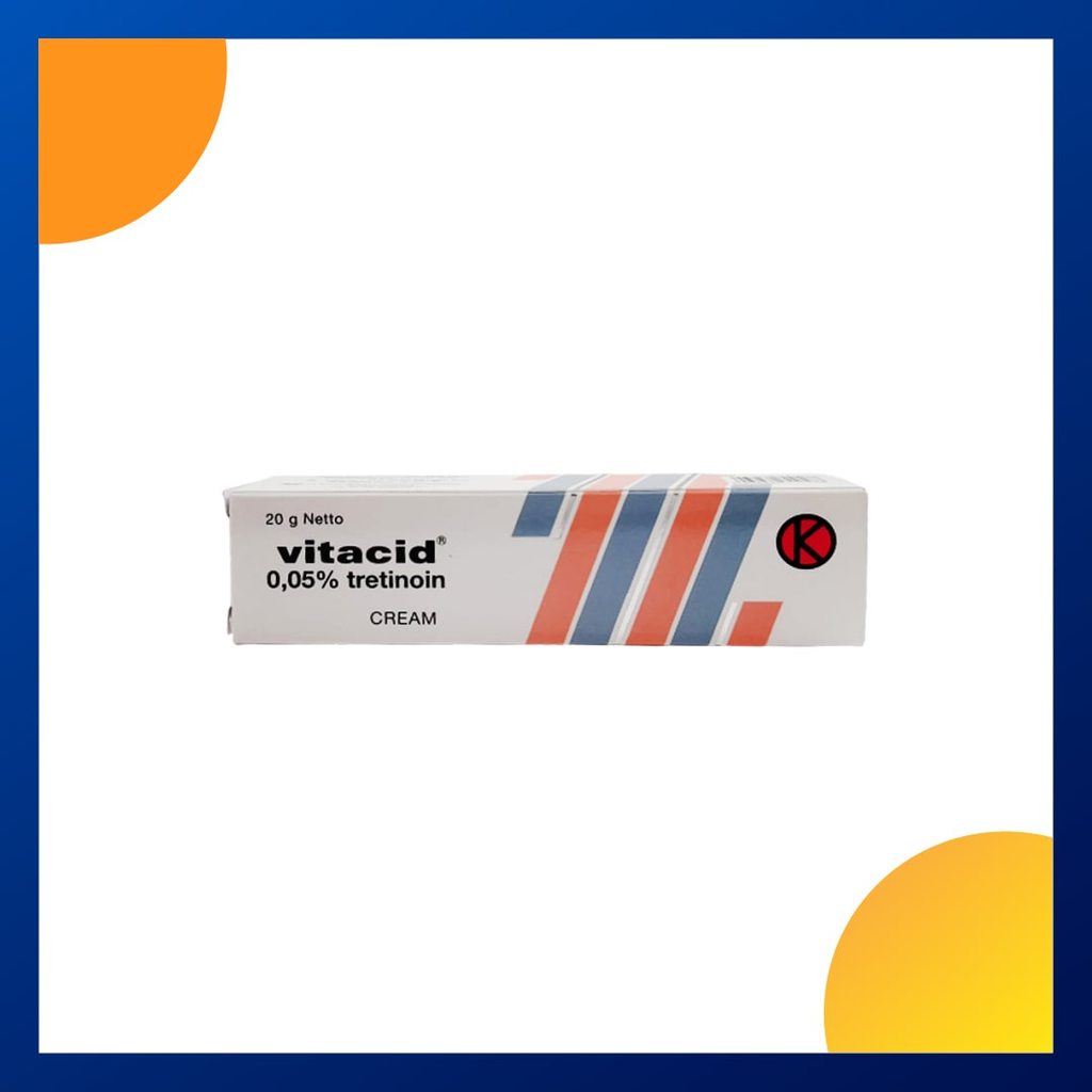 VITACID 0.05% CREAM 1 TUBE @ 20 G