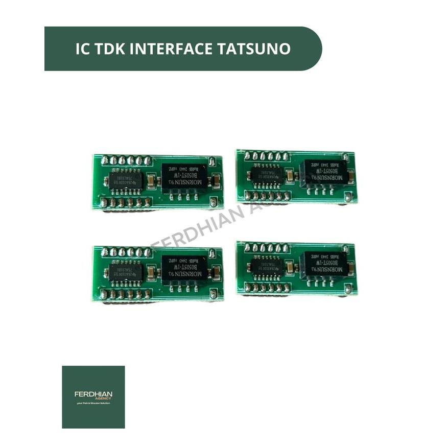 IC TDK INTERFACE dan OPTOCOUPLER TATSUNO - TDK INTERFACE TATSUNO DIGITALISASI SPBU - TDK SAJA