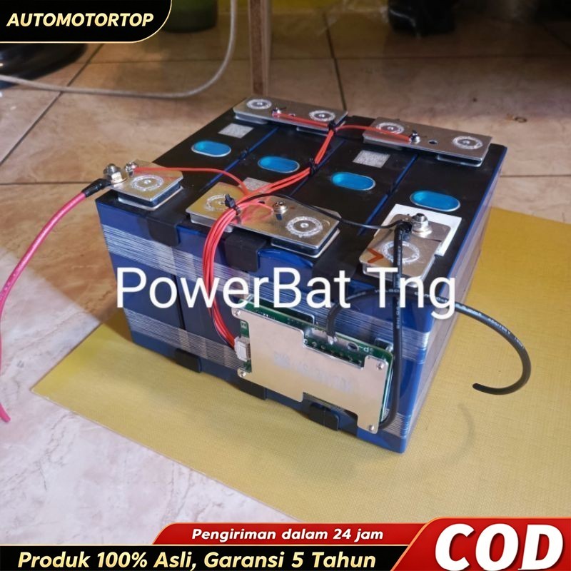 Baterai Lifepo4 24Volt / 12V 100Ah/120AH Siap Pakai UPS baterai lifepo4 24v 100ah baterai lifepo4 12