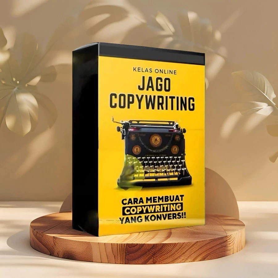 JAGO COPYWRITING - Ecourse Mahir Copywriting Jago  Membuat Tulisan yang Konversif - Materi Video