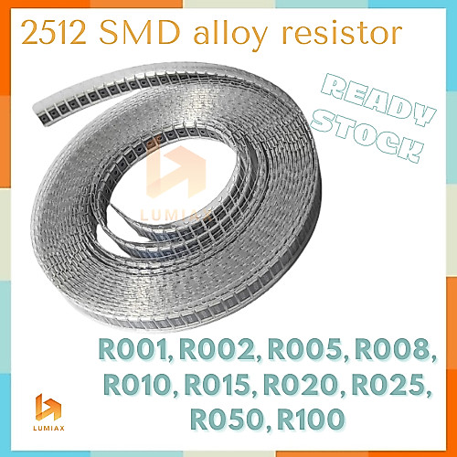 2512 SMD alloy resistor R001 R002 R005 R008 R010 R015 R020 R025 R050 R100 accuracy 1% rshunt
