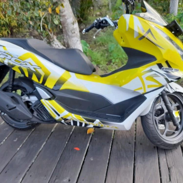 striping stiker decal full bodi PCX new 160 Motorcycle Glosy