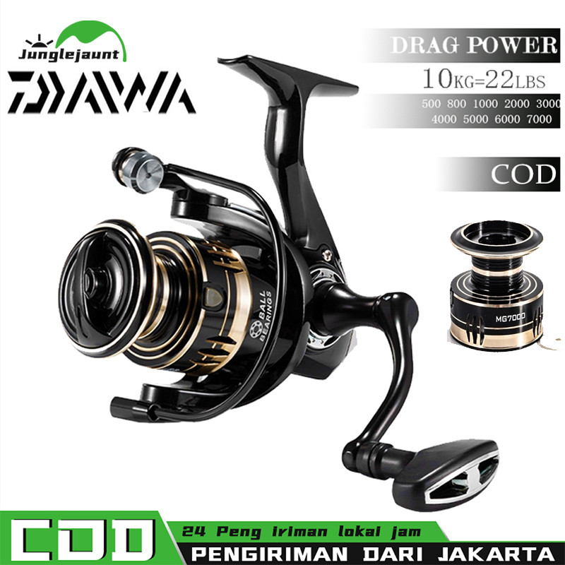 [COD] Daiwa Reel real pancing Spinning Series MG1000 - MG7000 Gear Ratio 5.2:1 Premium Standard Rell