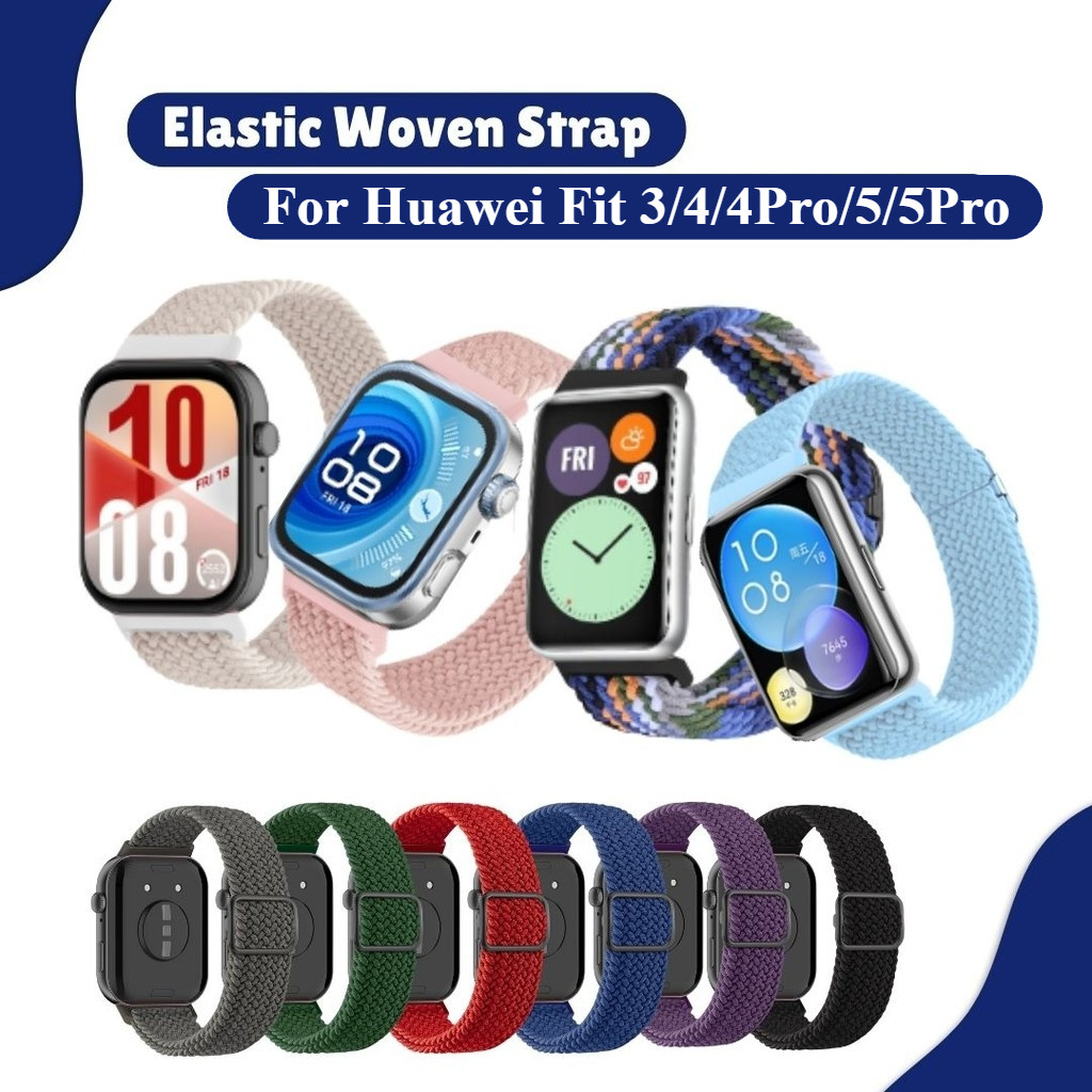 Elastis Woven Strap For Huawei Watch Fit 1 Huawei Watch Fit 2 Huawei Watch Fit 3 Huawei Watch Fit 4 