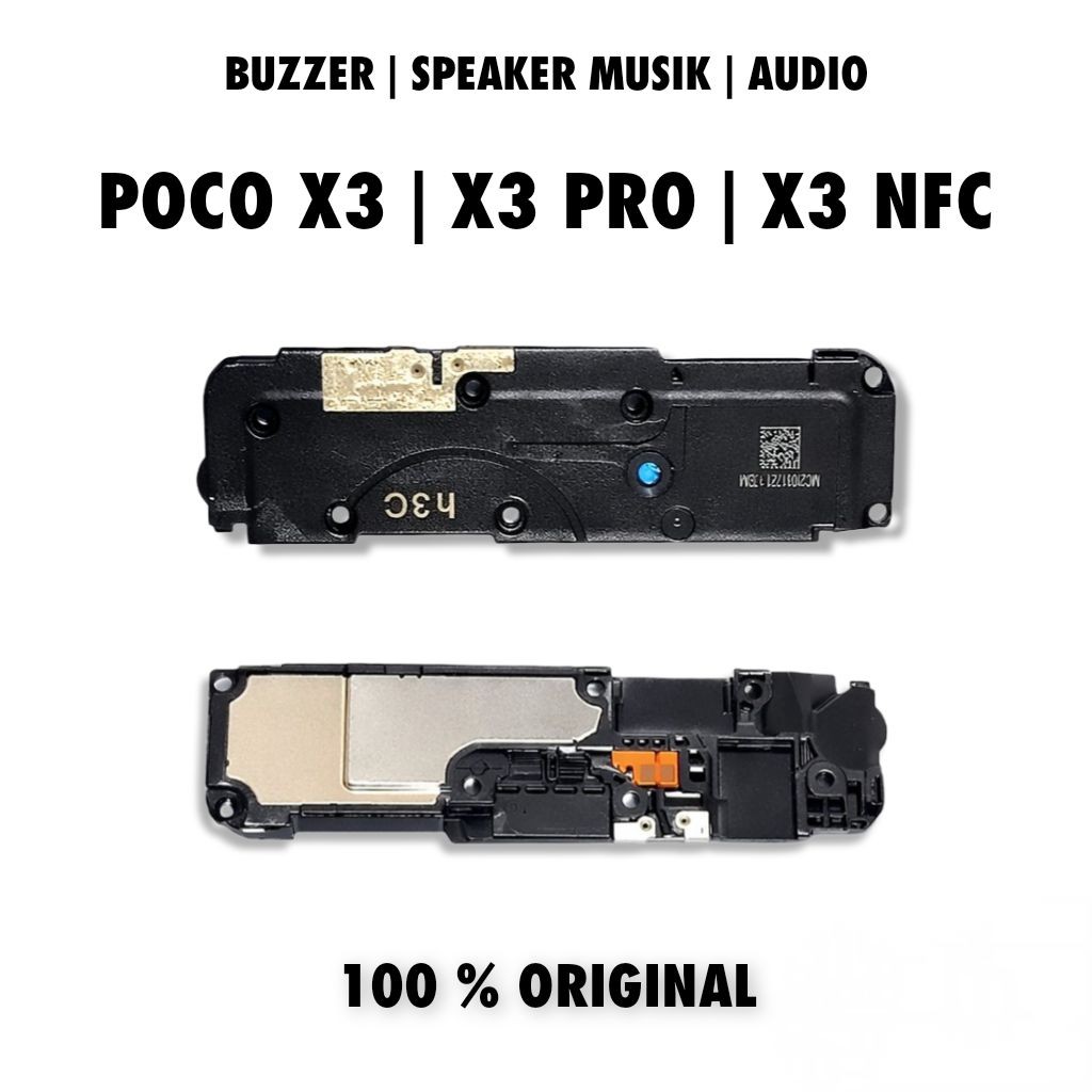 speker pocco X3 / X3 pro / X3 NFC original ful set speaker musik / buzer loudspeaker bawah untuk Poc