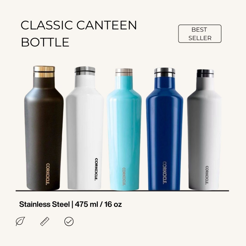 Classic Canteen Bottle by CORKCICLE - Tumbler/Botol Minum