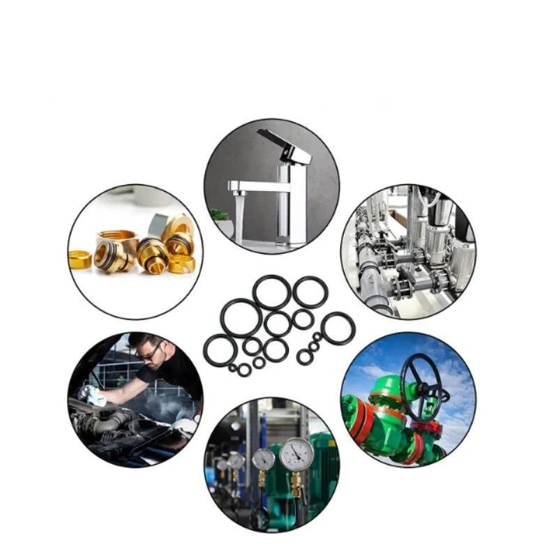 Set Spare Part Seal O Ring Pompa PCP High Pressure Inflator Perbaikan Karet Seal Kompresor