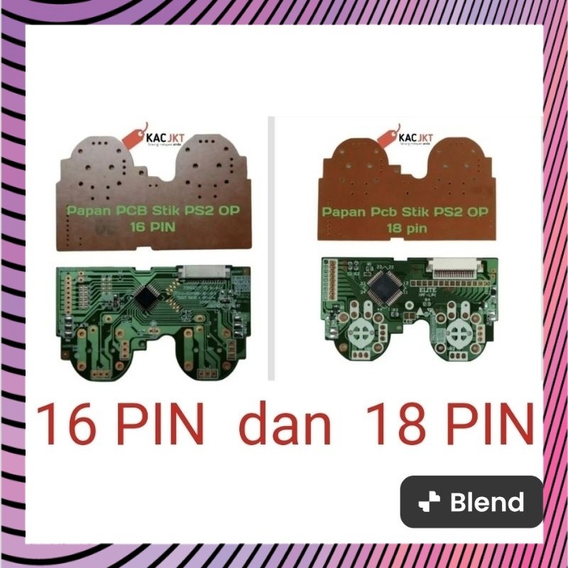 Original Papan Pcb Stik Ps2 Op Ori Pabrik Papan Pcb Stick Ps2 Op Ori Pabrik Board Stik Ps2 Op Board 