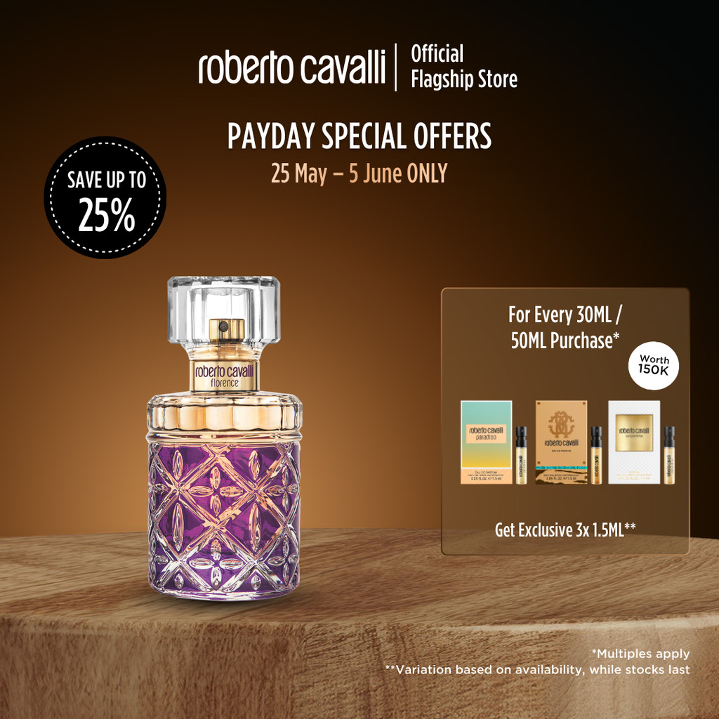 Roberto Cavalli Florence EDP 30ml - Parfum Wanita