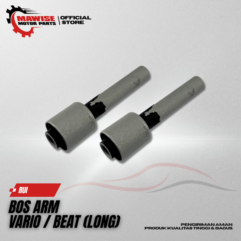 BOS ARM VARIO / BEAT LONG - BOSH ARM VARIO TECHNO 125 PANJANG BUSHING MOUNTING SWING AREM HONDA BEAT
