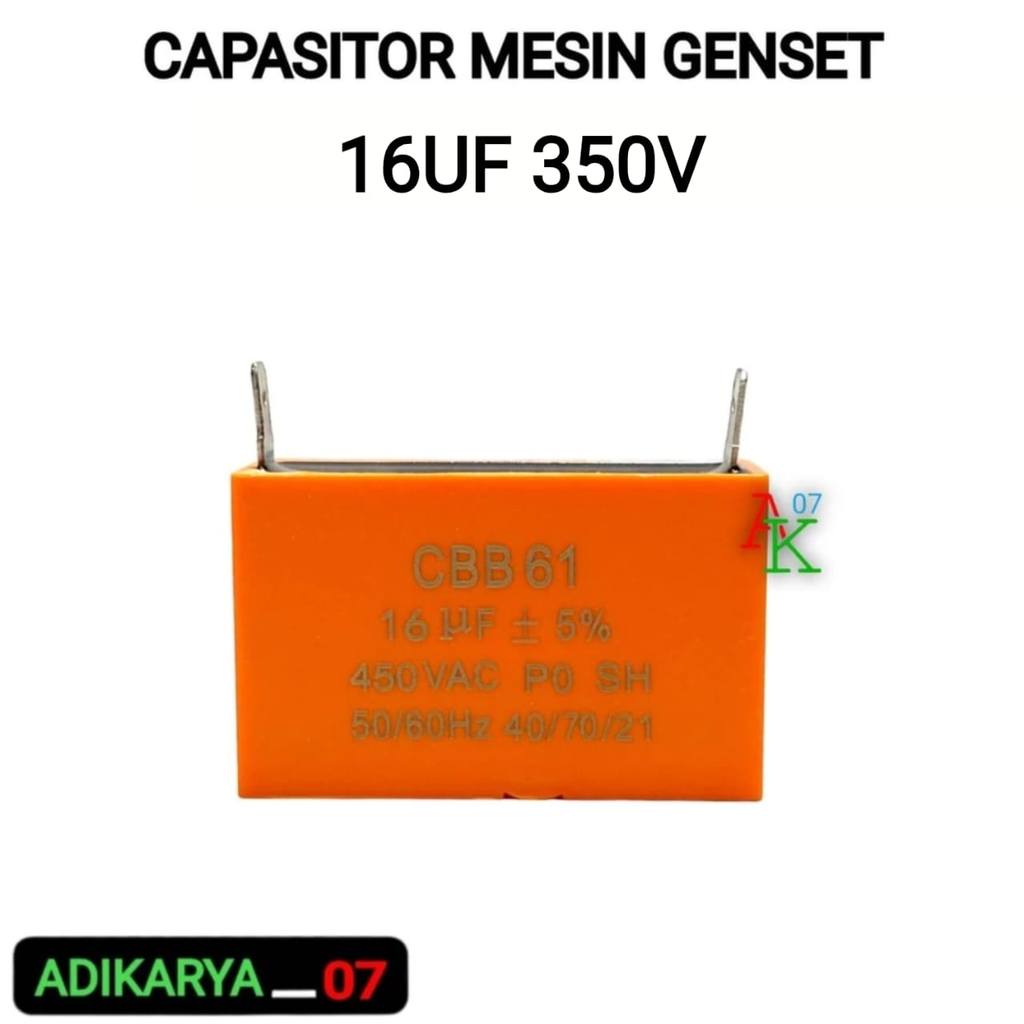 Capasitor Kapasitor Genset 12UF 16UF 24UF 20UF Capasitor Genset ET900 - 950 BODY KECIL