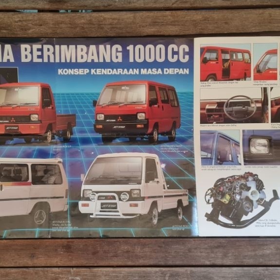 Brosur mitsubishi jetstar 1986