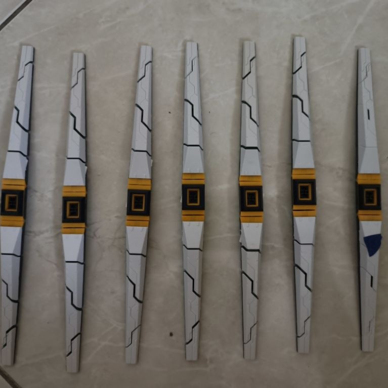 (Daban) MG 1/100 Psycho Frame Custom Fin Funnel RX-93 Nu Gundam