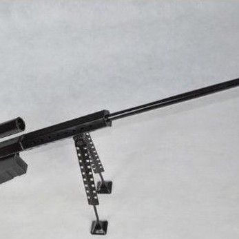 (Mainan Kertas) DIY Papercraft lembar pola Weapon Barret m82A1 Sniper