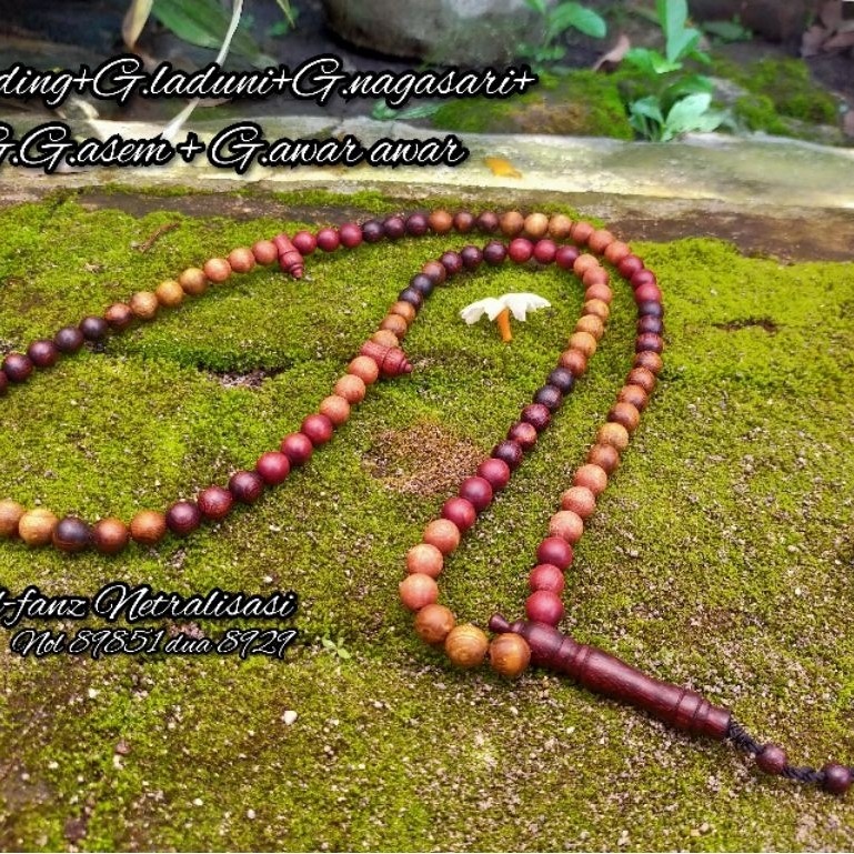 tasbih galih kayu langka galih gading galih laduni galih nagasari galih asem galih Awar Awar bit 8mm