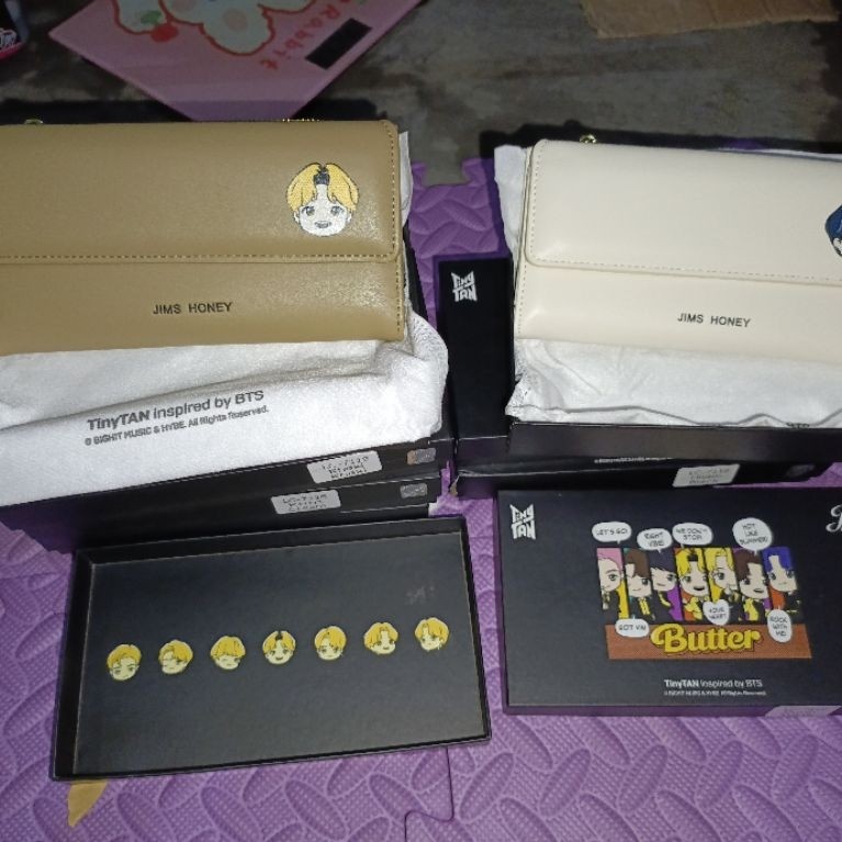 Jims Honey Dompet TinyTan - Dompet Jims Honey BTS - Dompet Panjang Jims Honey