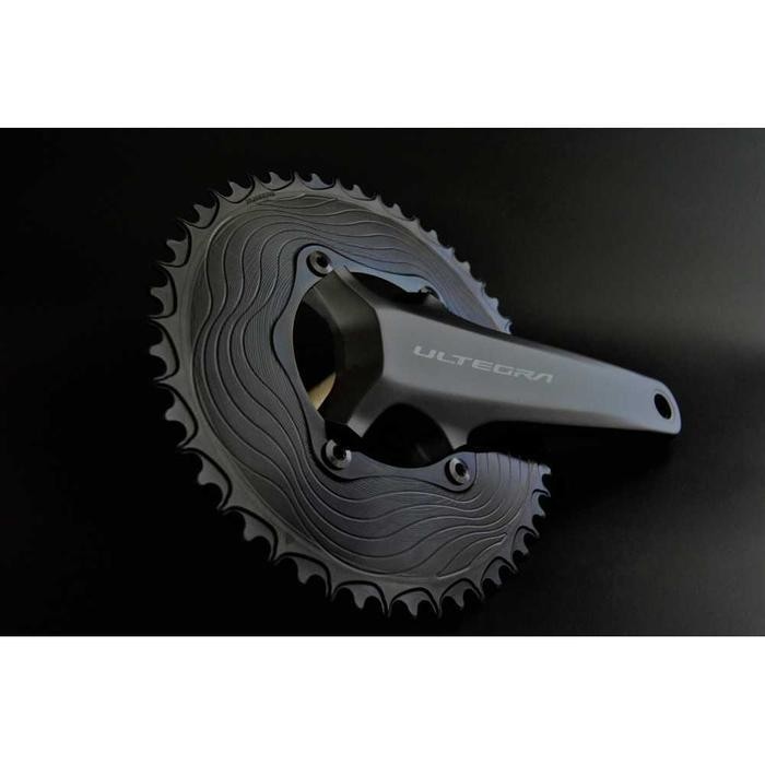 Alugear Chainring 1x Narrow-Wide Round 12sp 110 BCD 4b Shimano