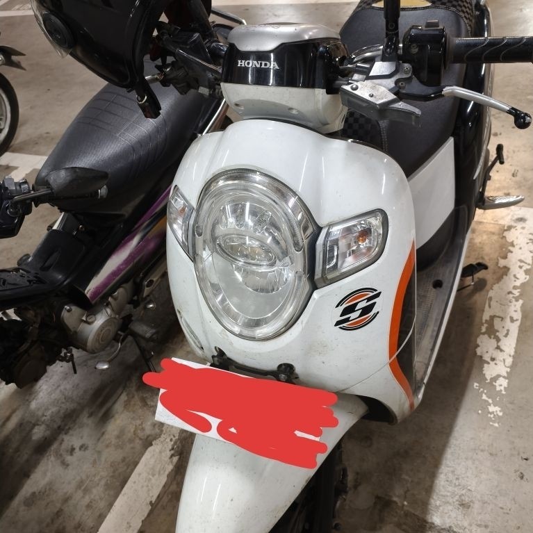 Body set scoopy 2018 Original copotan (body halus)